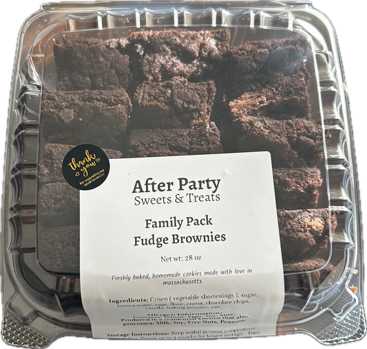 Family Pack Fudge Brownies