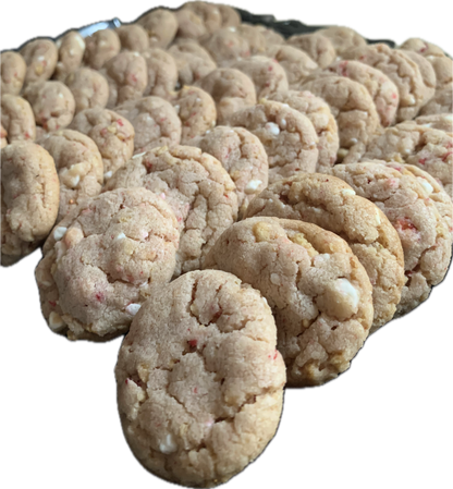Mini Strawberry & Cream Cookies