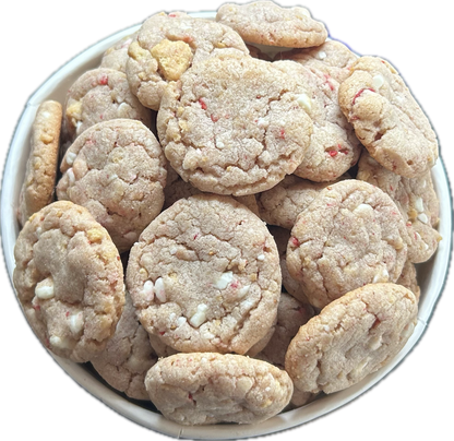 Mini Strawberry & Cream Cookies
