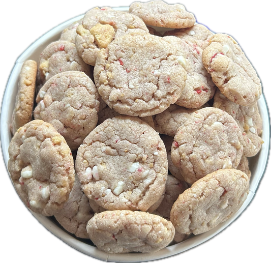 Mini Strawberry & Cream Cookies